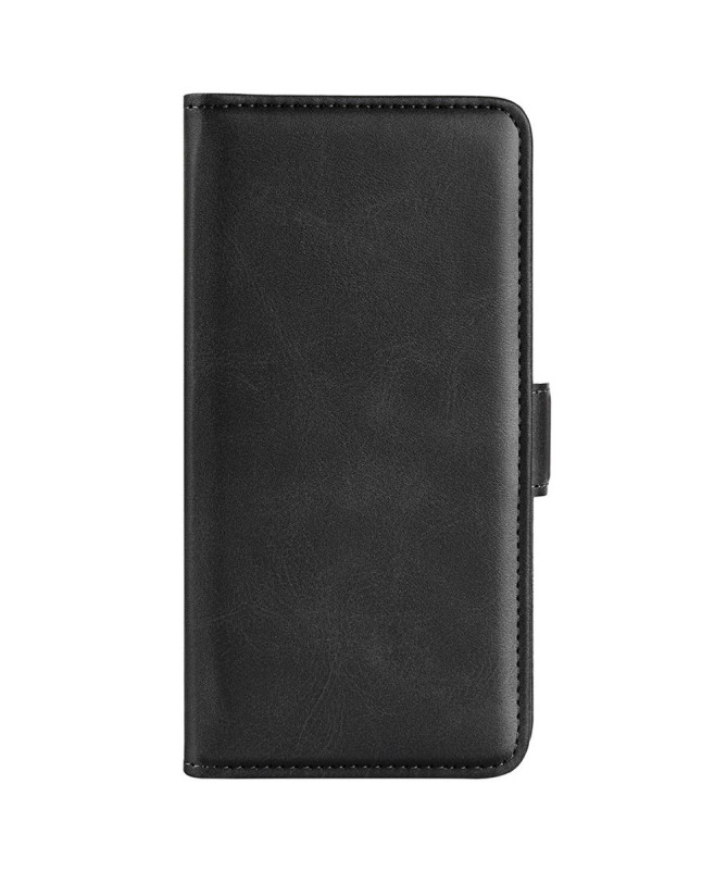 Étui Poco M5 portefeuille revêtement simili cuir mat