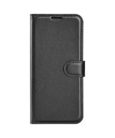 Housse Poco M5 portefeuille style cuir Noir - photo 5