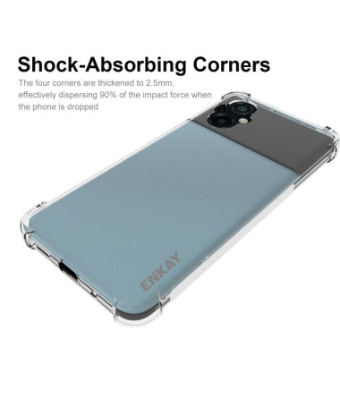 Protection Coque Poco M5 ENKAY Transparent