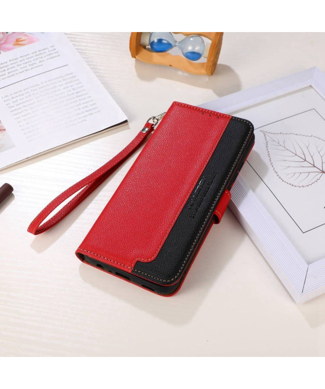 Housse Xiaomi Poco M5 KHAZNEH coutures apparentes