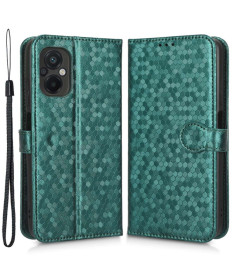 Housse Poco M5 Design Nid d'Abeille Vert foncé - photo 9