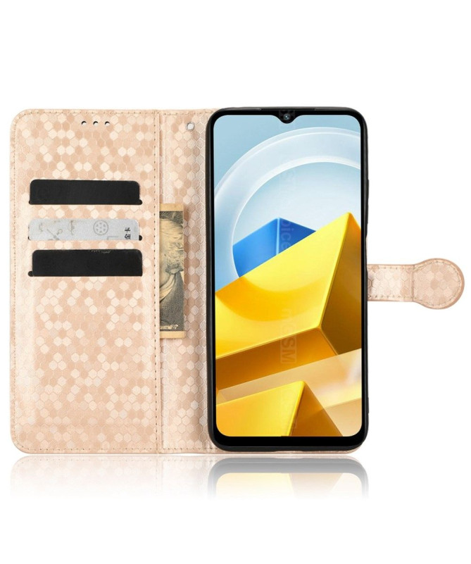 Housse Xiaomi Poco M5 Design Nid d'Abeille