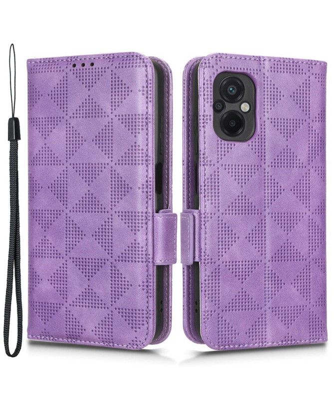 Housse Xiaomi Poco M5 Triangles à Lanière