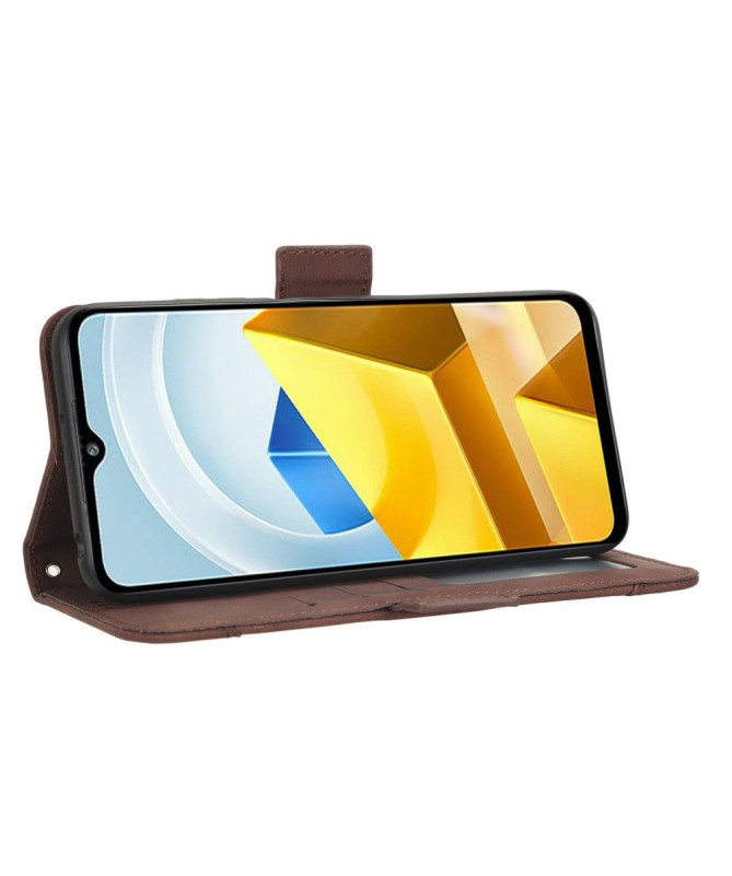 Housse Xiaomi Poco M5 Premium avec Porte Cartes