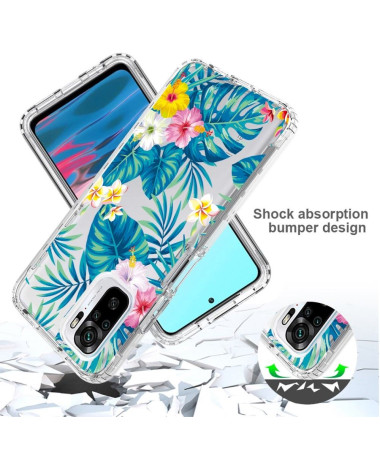 Coque Xiaomi Redmi Note 10/10S/Poco M5s Fleurs Exotiques