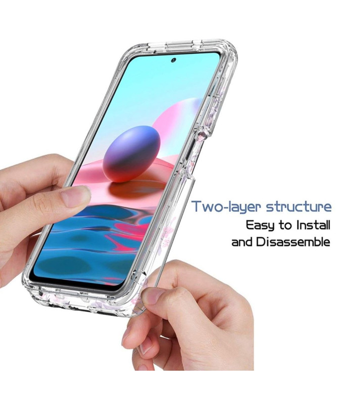 Coque Xiaomi Redmi Note 10/10S/Poco M5s Fleurs