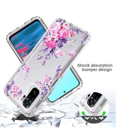 Coque Xiaomi Redmi Note 10/10S/Poco M5s Fleurs