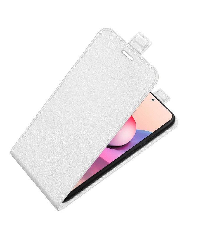 Housse Xiaomi Redmi Note 10/10S/Poco M5s simili cuir avec rabat vertic