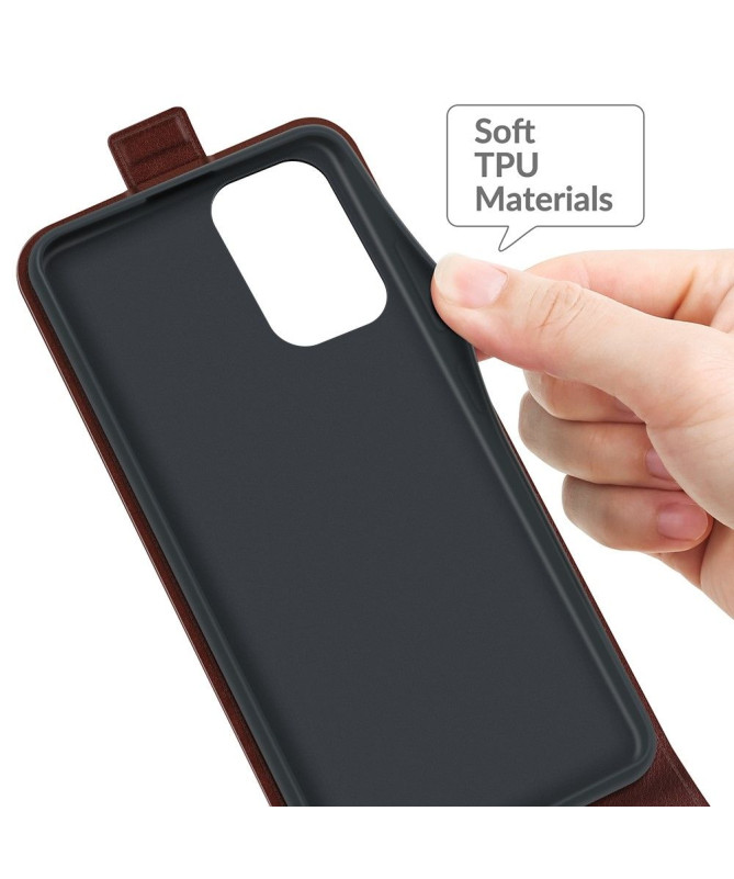 Housse Xiaomi Redmi Note 10/10S/Poco M5s simili cuir avec rabat vertic