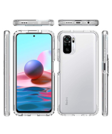 Coque Xiaomi Redmi Note 10/10S/Poco M5s transparent dégradé de couleur