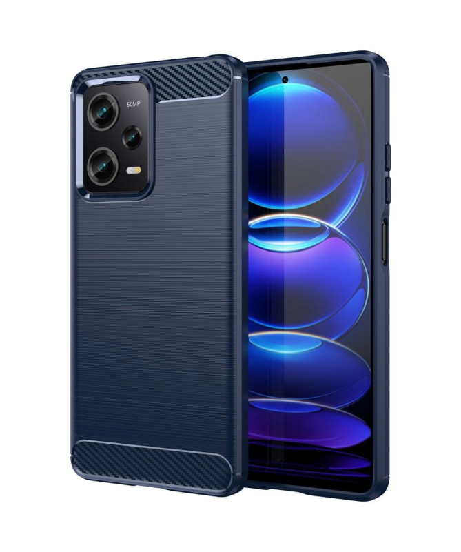 Coque Xiaomi Redmi Note 12 Pro 5G/Poco X5 Pro 5G effet brossé silicone