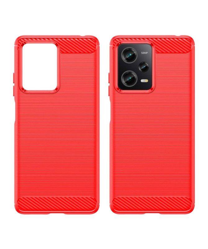 Coque Xiaomi Redmi Note 12 Pro 5G/Poco X5 Pro 5G effet brossé silicone