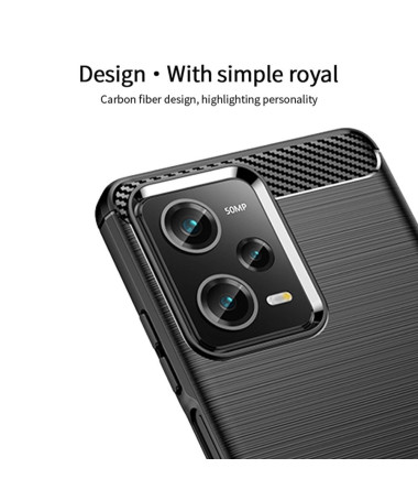 Coque Xiaomi Redmi Note 12 Pro 5G/Poco X5 Pro 5G MOFI Effet Brossé