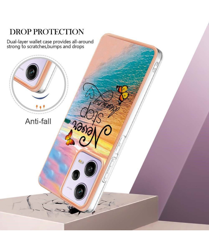 Coque Xiaomi Redmi Note 12 Pro/Poco X5 Pro 5G Never Stop Dreaming