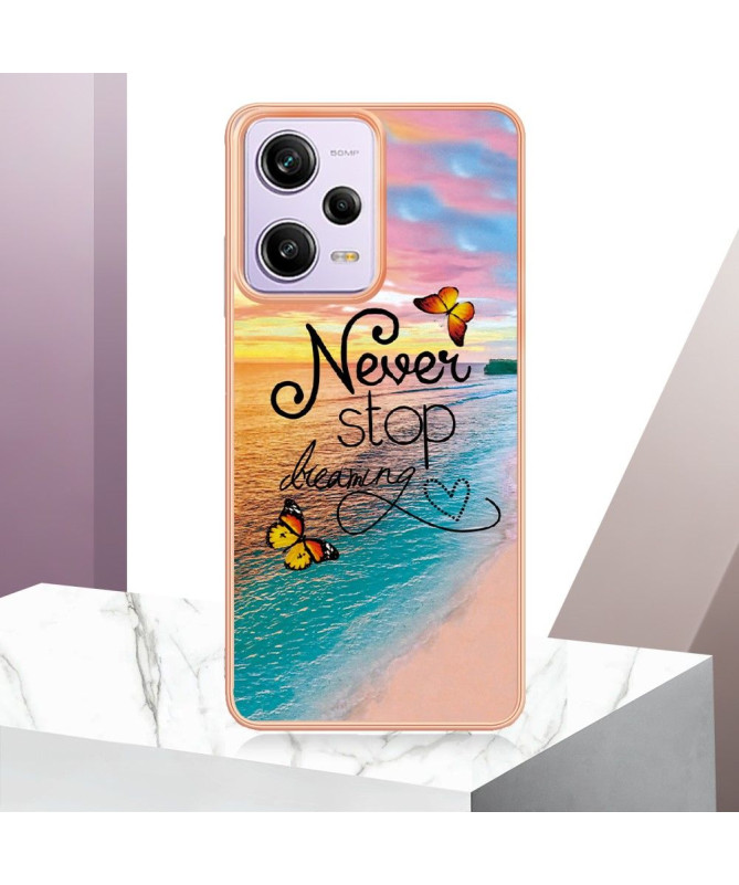 Coque Xiaomi Redmi Note 12 Pro/Poco X5 Pro 5G Never Stop Dreaming