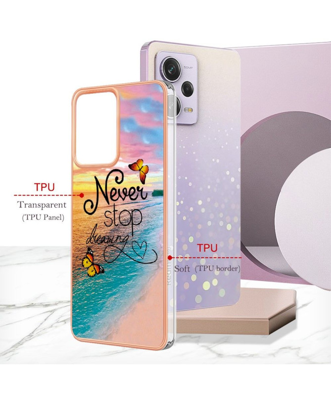 Coque Xiaomi Redmi Note 12 Pro/Poco X5 Pro 5G Never Stop Dreaming