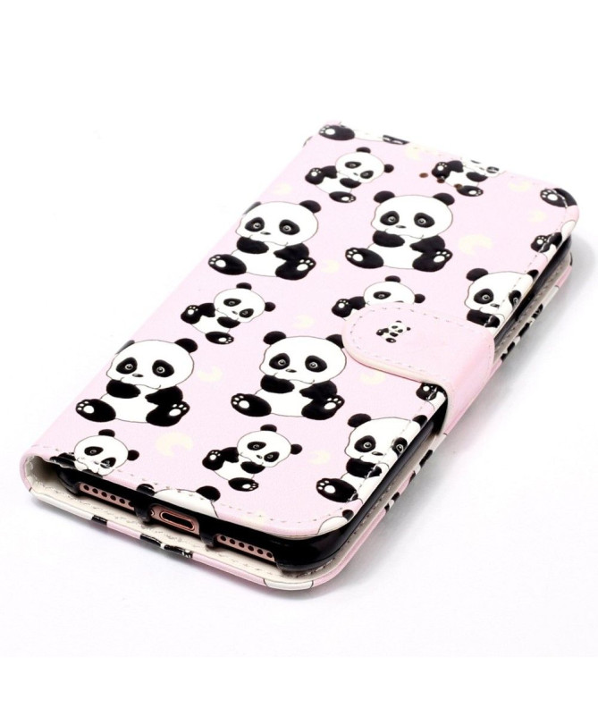 Housse Xiaomi Redmi Note 12 Pro/Poco X5 Pro 5G Multiples pandas