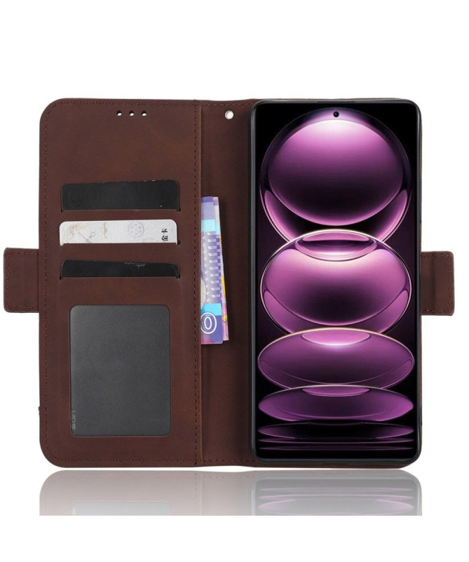 Housse Xiaomi Redmi Note 12 Pro/Poco X5 Pro 5G Premium avec Porte Cartes