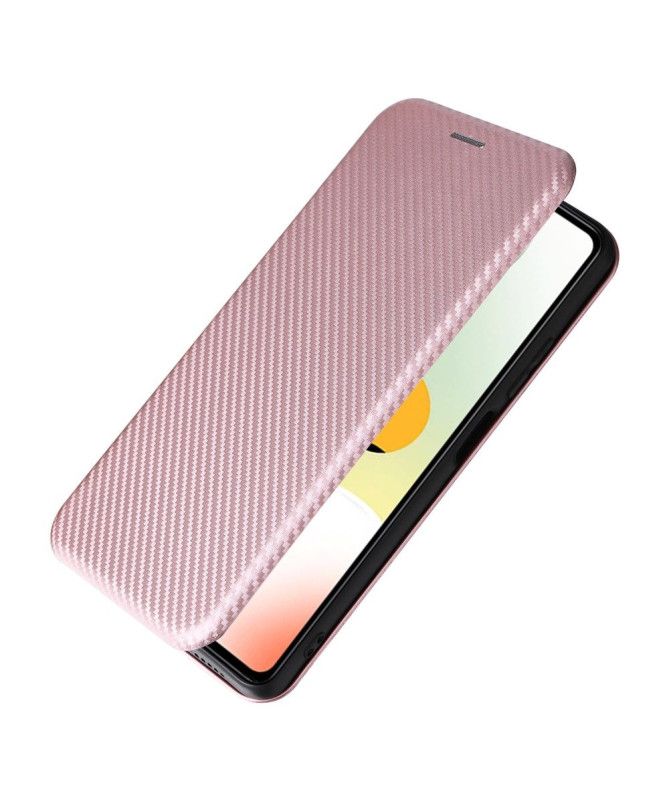 Housse Xiaomi Redmi Note 12 Pro/Poco X5 Pro 5G simili cuir fibre de carbone