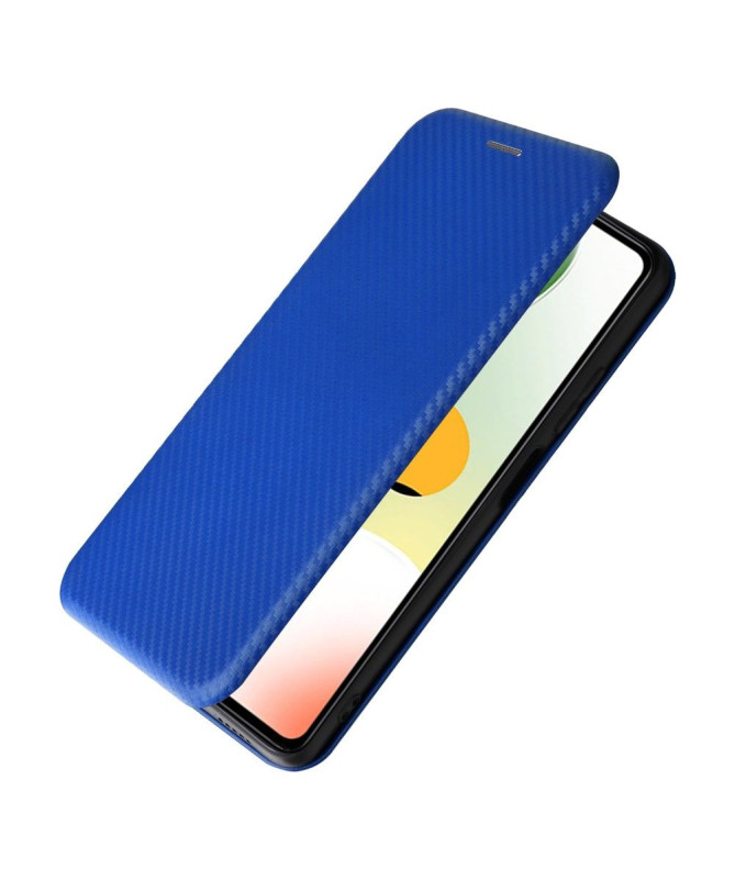 Housse Xiaomi Redmi Note 12 Pro/Poco X5 Pro 5G simili cuir fibre de carbone