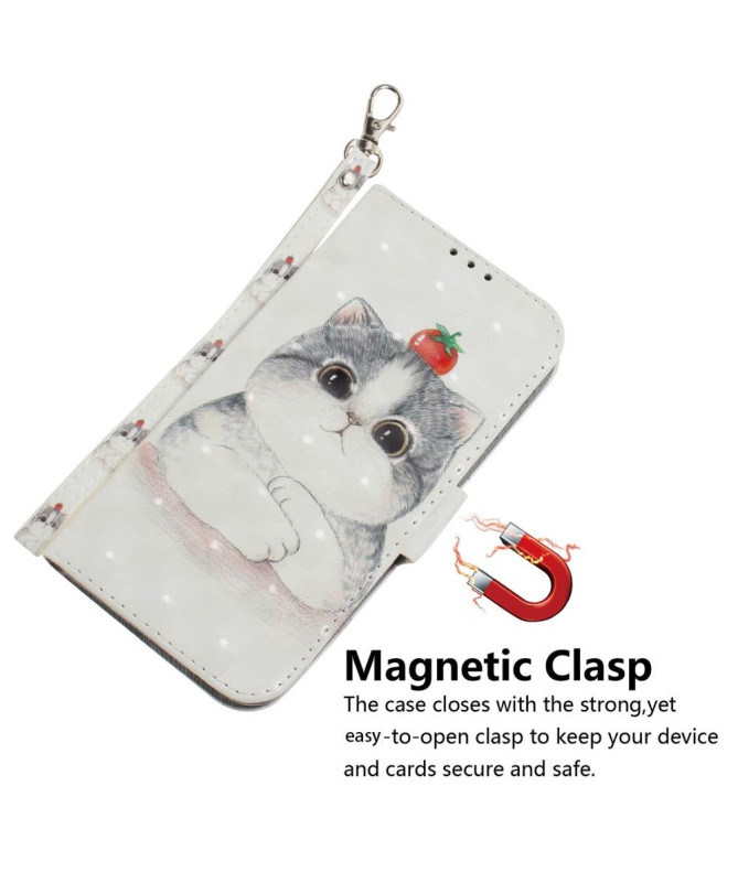 Housse Xiaomi Redmi Note 12 Pro/Poco X5 Pro 5G Mignon Chat