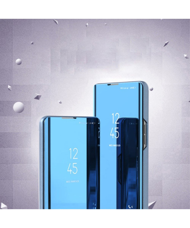 Coque Xiaomi Redmi Note 12 5G / Poco X5 5G avec rabat effet miroir