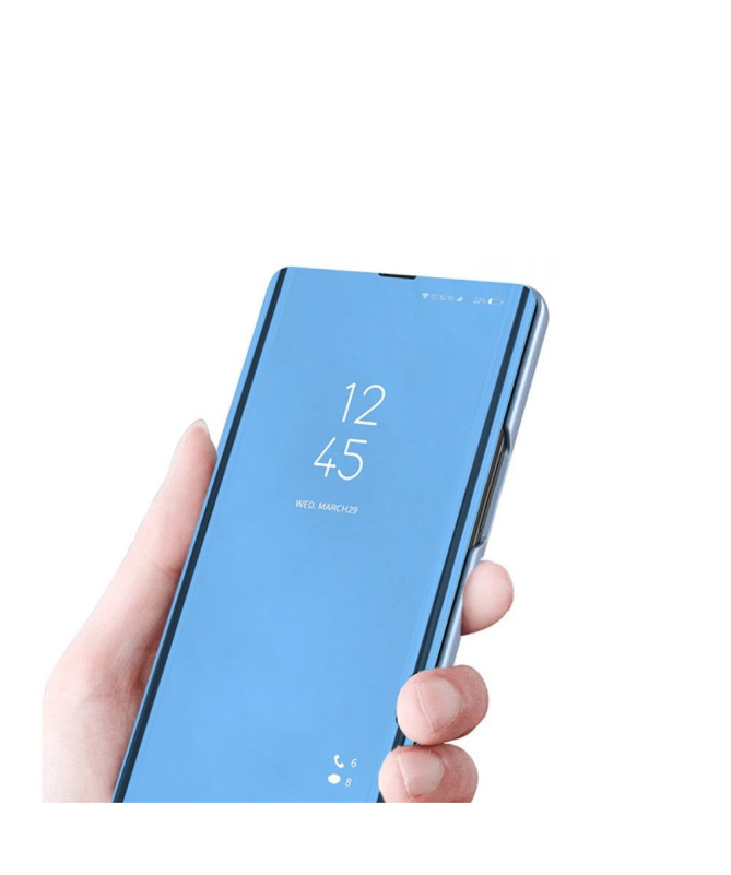 Coque Xiaomi Redmi Note 12 5G / Poco X5 5G avec rabat effet miroir