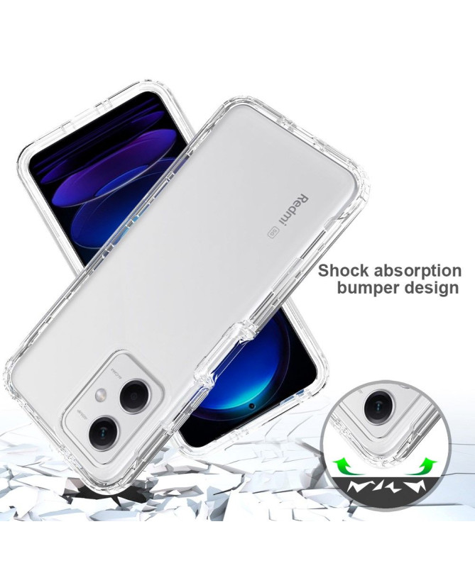 Coque Xiaomi Redmi Note 12 5G / Poco X5 5G Transparente avec Dégradée