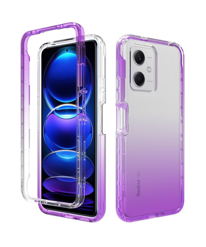 Coque Xiaomi Redmi Note 12 5G / Poco X5 5G Transparente avec Dégradée