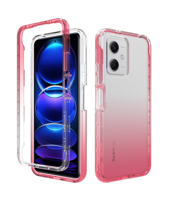 Coque Xiaomi Redmi Note 12 5G / Poco X5 5G Transparente avec Dégradée