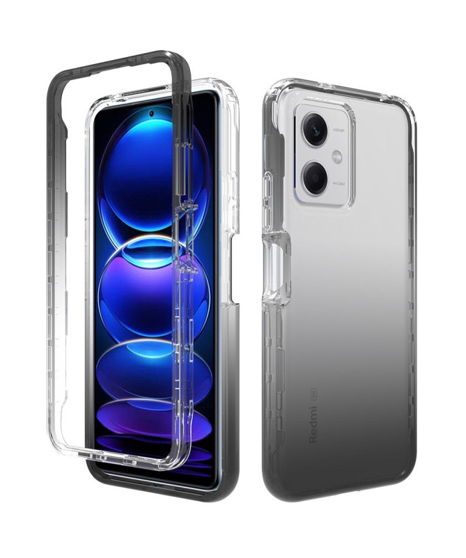 Coque Xiaomi Redmi Note 12 5G / Poco X5 5G Transparente avec Dégradée