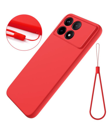 Poco X6 Pro - Coque Puro silicone liquide Rouge - photo 9