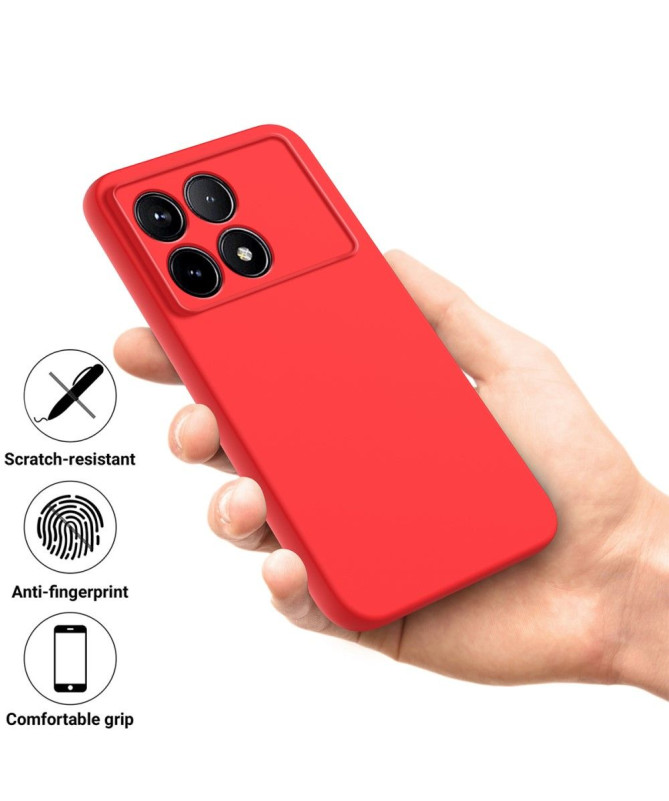 Coque Poco X6 Pro Puro silicone liquide