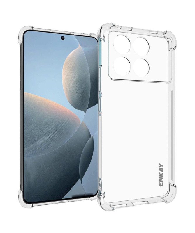 Poco X6 Pro - Protection Coque ENKAY Transparent