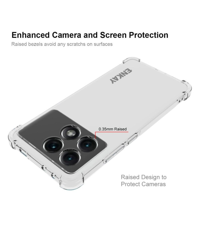 Poco X6 Pro - Protection Coque ENKAY Transparent