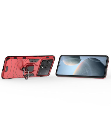 Poco X6 Pro - Coque La Bélinda Antichoc et Résistante Rouge - photo 11