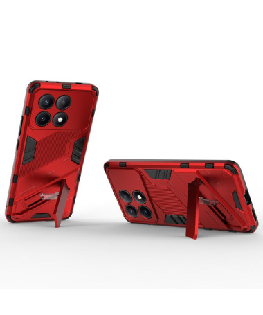 Poco X6 Pro - Coque hybride avec support Rouge - photo 19