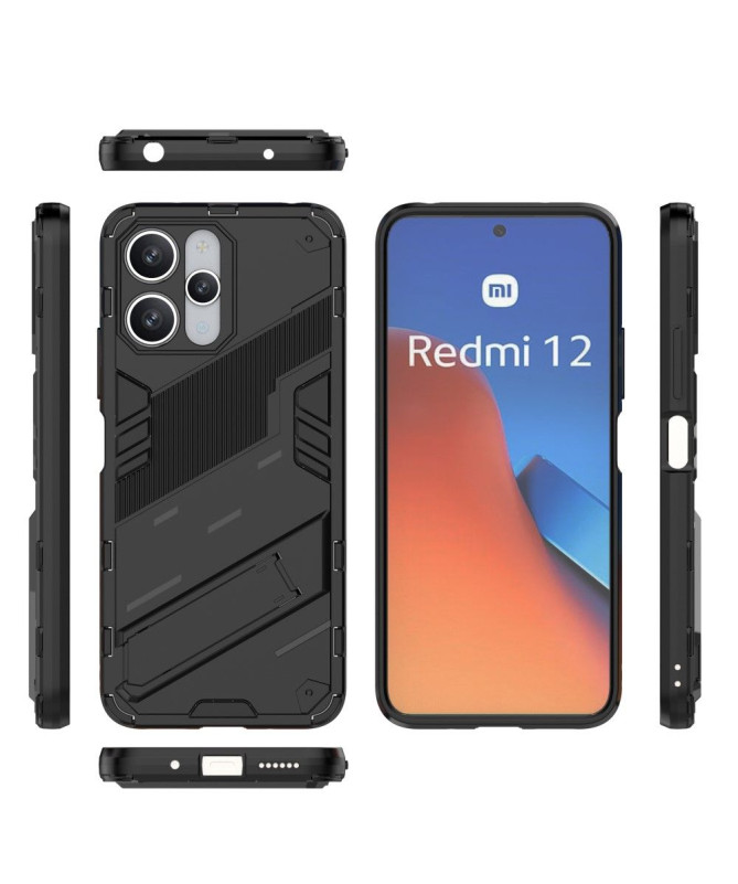 Coque Xiaomi Redmi 12 / Poco M6 Pro hybride avec support