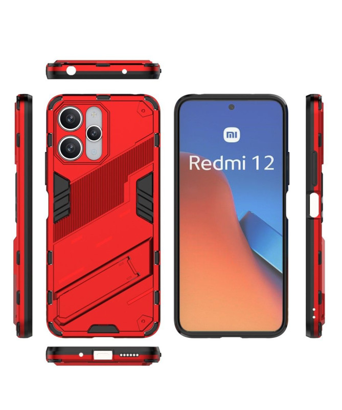 Coque Xiaomi Redmi 12 / Poco M6 Pro hybride avec support