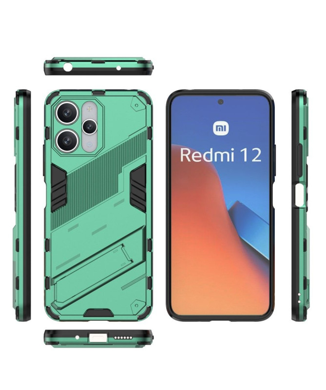 Coque Xiaomi Redmi 12 / Poco M6 Pro hybride avec support