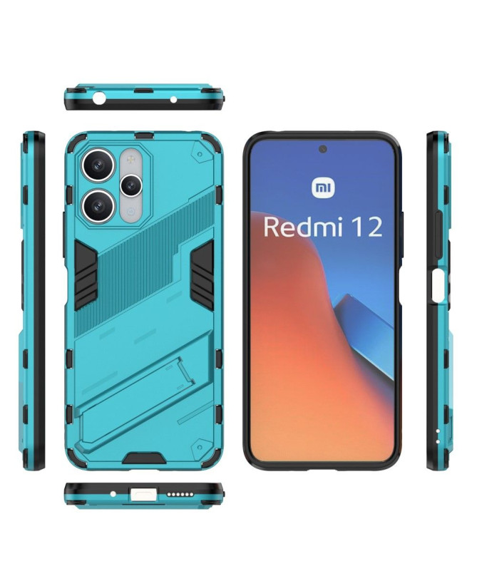 Coque Xiaomi Redmi 12 / Poco M6 Pro hybride avec support