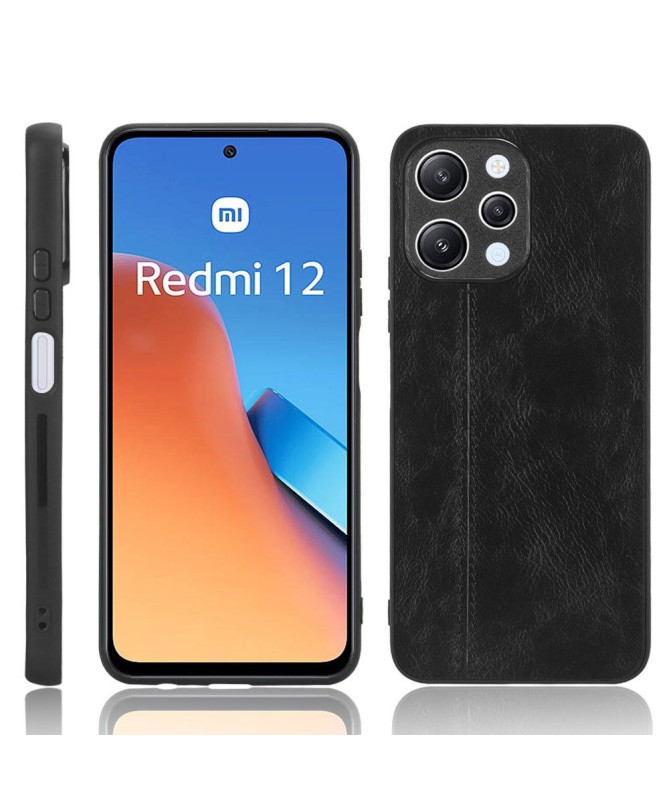 Coque Xiaomi Redmi 12 / 12 5G / Poco M6 Pro Effet Cuir