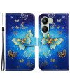 Housse Xiaomi Redmi 13C / Poco C65 Golden Butterfly