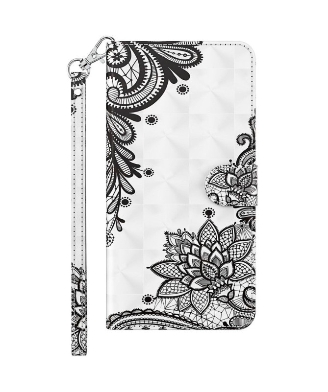 Housse Xiaomi Redmi 13C / Poco C65 Fleurs Dentelle