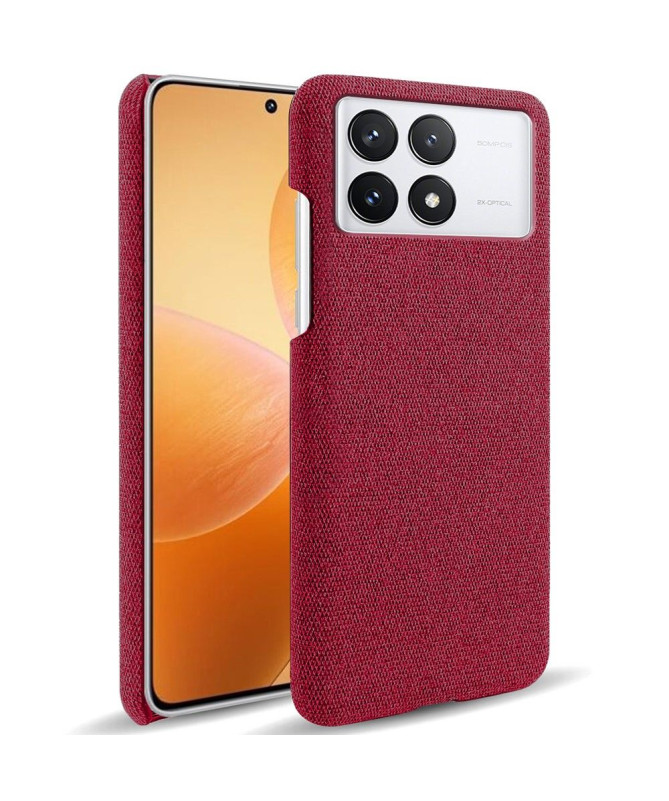Coque Poco X6 Pro revêtement tissu