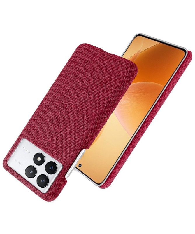 Coque Poco X6 Pro revêtement tissu