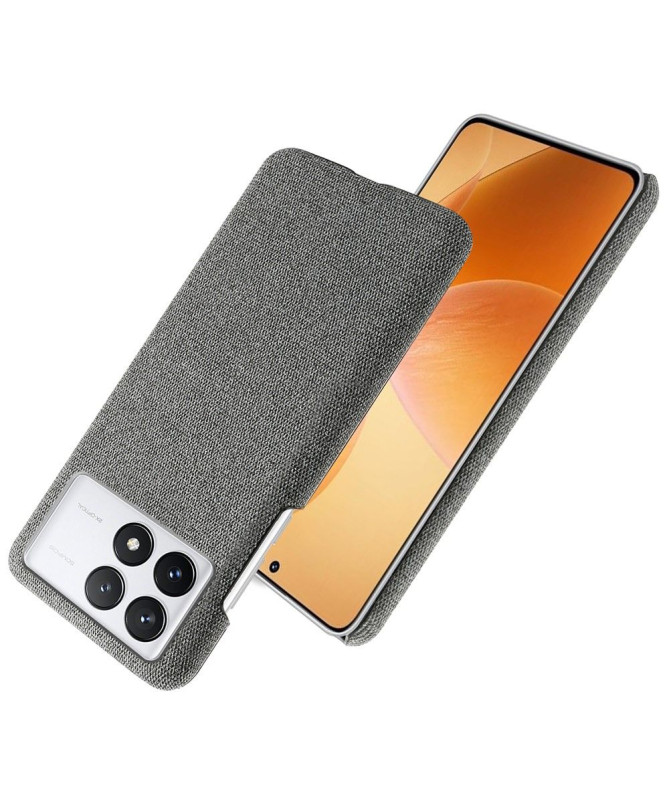 Coque Poco X6 Pro revêtement tissu