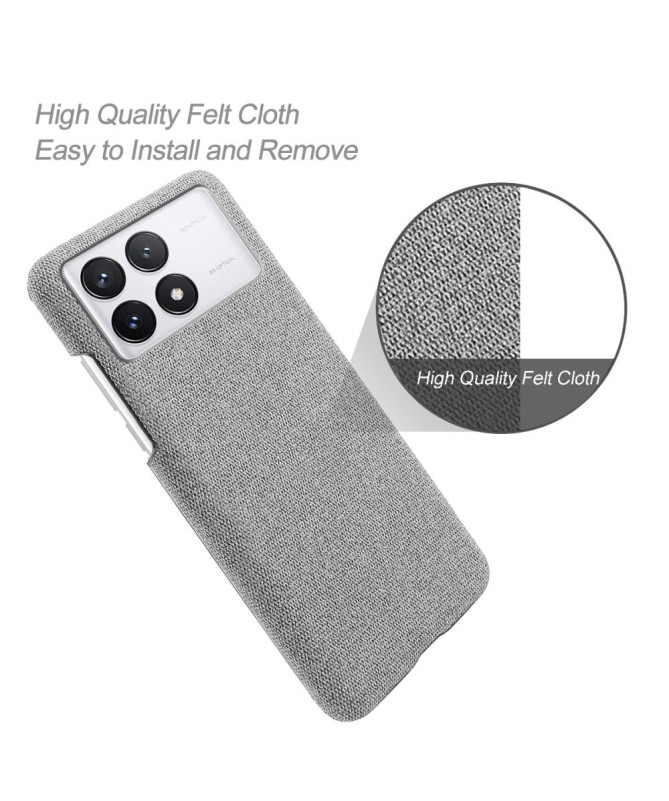 Coque Poco X6 Pro revêtement tissu