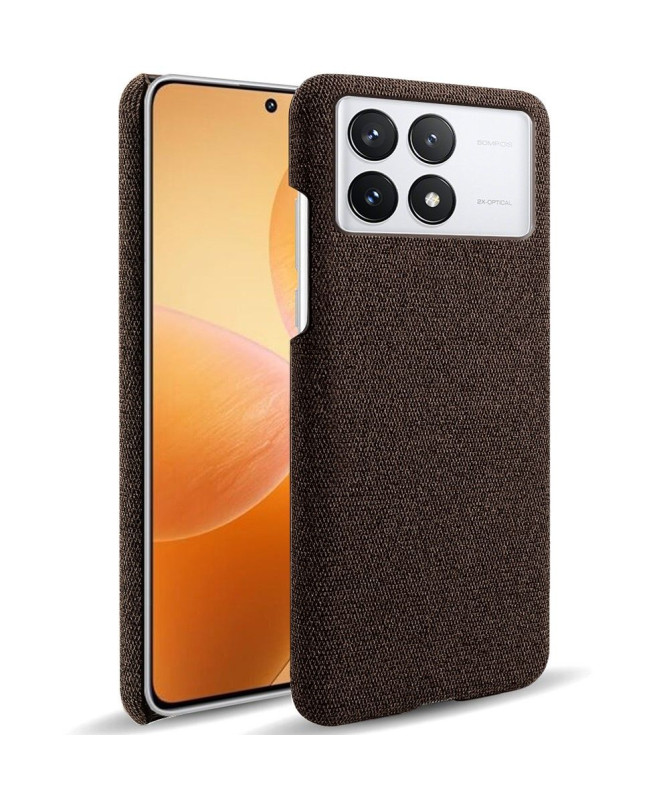 Coque Poco X6 Pro revêtement tissu