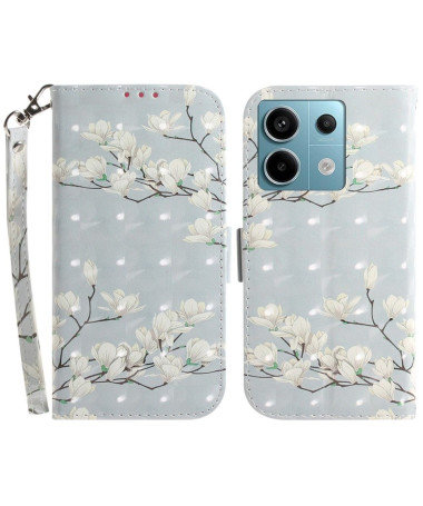 Housse Xiaomi Redmi Note 13 Pro 5G / Poco X6 Magnolia Fleur